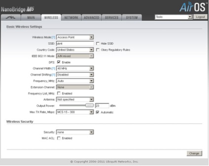 Nanobridge m5 help setup