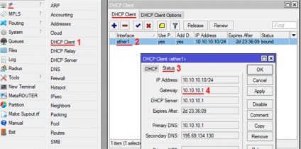 Configurarea routerului mikrotik, site-ul web al administratorului de sistem