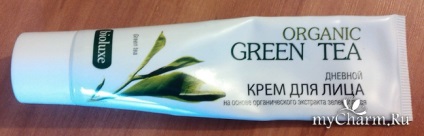 Természetes arckrém ökológiai zöld tea, amely kiválóan alkalmas a bőr a láb - bioluxe krém