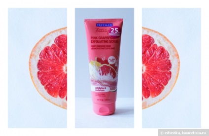 Ніжний скраб для обличчя - freeman pink grapefruit exfoliating scrub відгуки