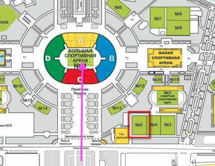 O nouă schemă de terenuri de fotbal în stadionul Luzhniki în 2017, complexul sportiv Luzhniki hartă a terenurilor de călătorie