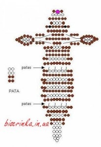 Animale mari de margele, margele, modele de tesut si broderie din margele - partea 7