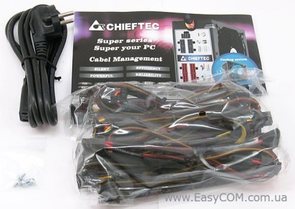 Огляд і тестування блока живлення chieftec cft-600-14cs