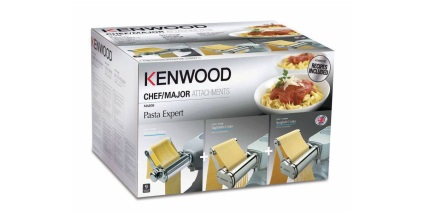 Огляд насадок kenwood для приготування плоскою пасти