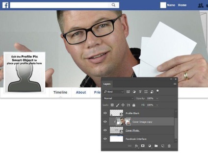 Facem coperta pentru Facebook în Photoshop
