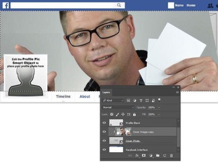 Facem coperta pentru Facebook în Photoshop