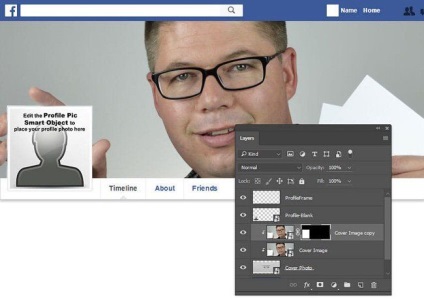 Facem coperta pentru Facebook în Photoshop