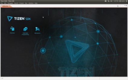 Sistem de operare tizen os pe Samsung TV inteligent