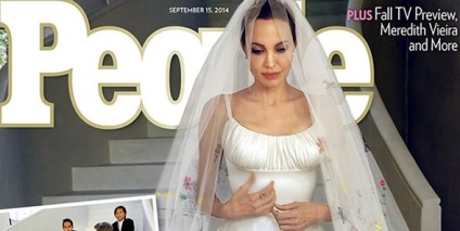 Megjelent az első képek az esküvő Jolie és Pitt