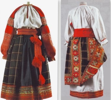 Caracteristicile costumului național rusesc