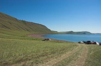 Озеро Інголь, красноярський край