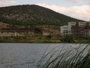 Lacul de lângă munte