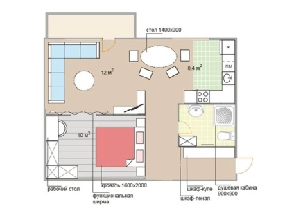 Újratervezés Sztálin - két- és három szobás, 2 és 3, Apartman, opciók, kopeck darab tervezés