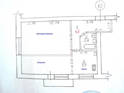 Перепланування в хрущовці