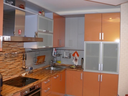 Peach cuisine (41 fotografii) video-instruire pe design interior, foto și preț