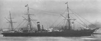 Перші трансокеанські лайнери