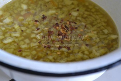 Fűszeres lekvár uborka, borsmenta és a gyömbér (Ginger és borsmenta) Fűszeres lekvár uborka, borsmenta és gyömbér