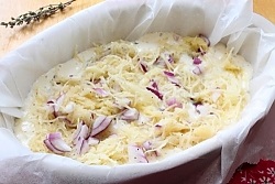 Пиріг на кефірі з картоплею (рецепт з фото)