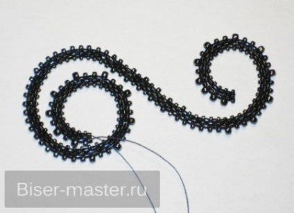 Weave volumetrikus ábra curl bead mozaik - buborékos műhelyek (szövés) Weave térfogati ábra fürt gyöngy mozaik - buborékos műhelyek