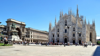 Piața Duomo - un depozit al istoriei orașului Milano