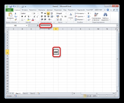 Miért Excel számok helyett reshetochki ikonok