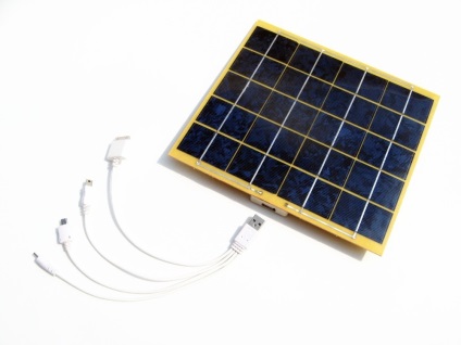 Hordozható töltő Solar áttekintést modellek és választás