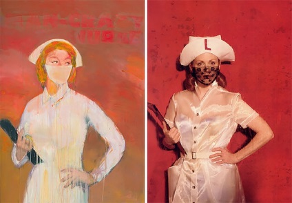 Portret de o doamna »12 imagini de heroine de faimoase picturi realizate de Julianne Mur