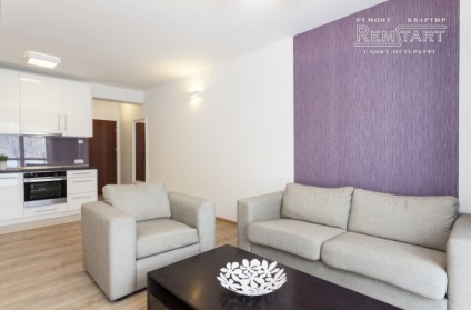 Repararea exemplelor de prețuri de apartament studio de descriere a lucrărilor, compania 