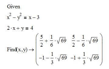 Rezolvarea ecuatiilor si a sistemelor de ecuatii in matematica