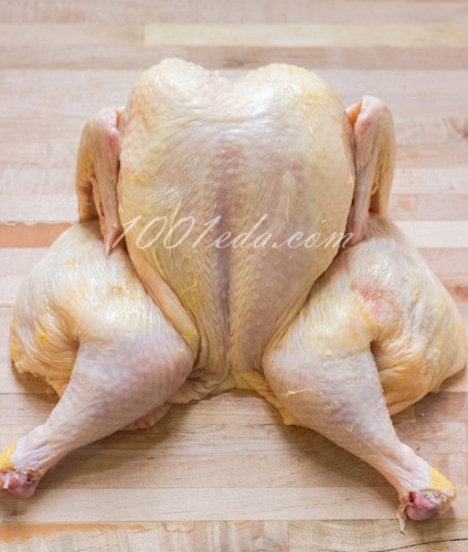 Recept a tökéletes csirkét a sütőbe - meleg ételek 1001 étel