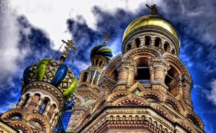 Oroszország, Szentpétervár templom Vérző Megváltó - Memorial Church helyén királygyilkos