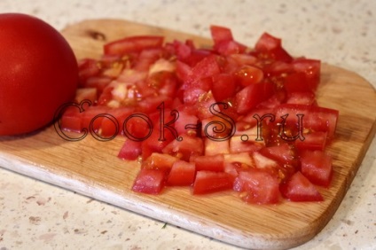 Salata cu cracker și roșii - rețetă pas cu pas cu fotografii, salate