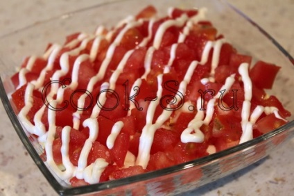 Салат з крекером і помідорами - покроковий рецепт з фото, салати
