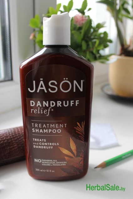 Șampon Jason natural împotriva mătreții cu recenzie detaliată