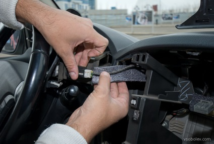 Hangszigetelés panel Pajero 4 - a szerző projekt eva