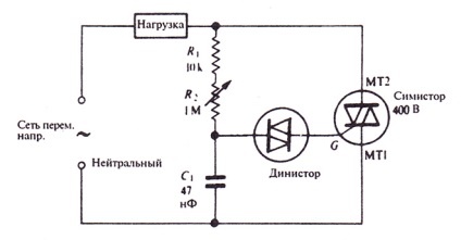 Triac și aplicațiile sale - fundamentele radiotehnicii