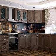 Skinali din sticlă pentru bucătărie, realizând decorațiuni și decorațiuni eficiente - kuhnyagid - kuhnyagid