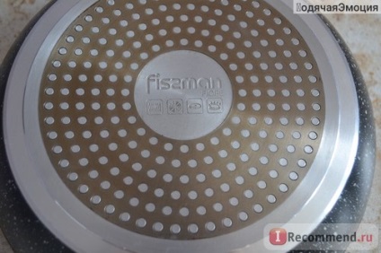 Tavă de prăjit pentru fissman fiore 24x5, 1 cm cu fund de inducție (aluminiu forjat cu marmură