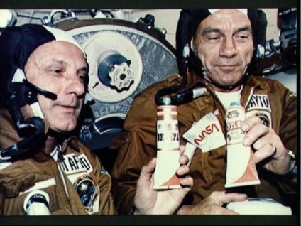 Радянські космонавти їли тільки з тюбиків - джерело гарного настрою