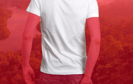 Creați efectul unui tricou transparent în Photoshop