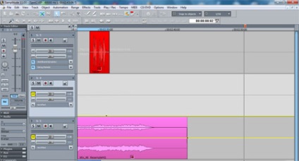 Crearea unui clip audio în programul de samplitudine, partea a 2-a