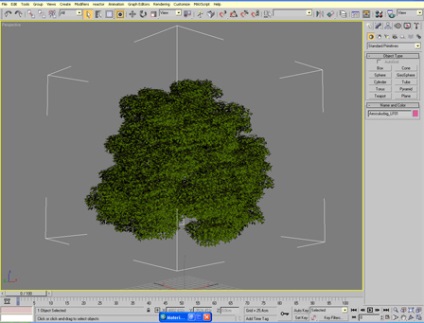 Створення реалістичного дерева - уроки 3ds max