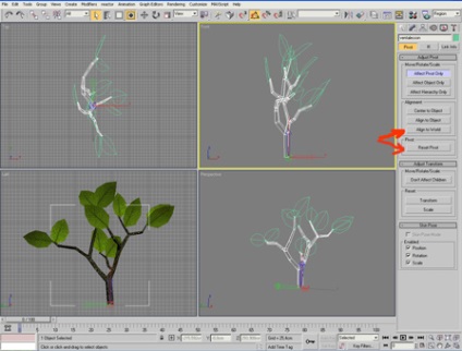 Створення реалістичного дерева - уроки 3ds max