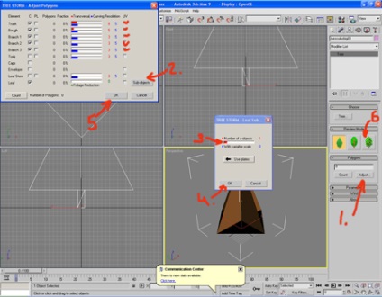 Élethű fa - tanulságok 3ds max