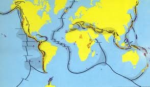 Mid-ocean creste