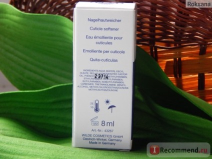 Eltávolító eszközök kutikula LCN - kutikula lágyító, 8 ml - „- lágy és gyengéd eltávolítása a kutikula (kutikula) Eltávolító eszközök kutikula LCN - kutikula lágyító, 8 ml - „- lágy és gyengéd eltávolítása kutikula