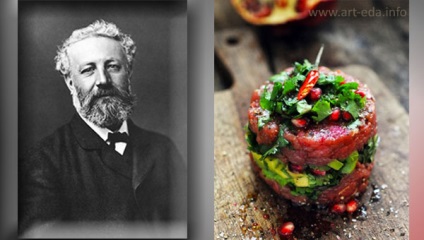 Bifsztek a Jules Verne Food artoteka