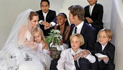 Nunta lui Angelina Jolie și Brad Piet 2014