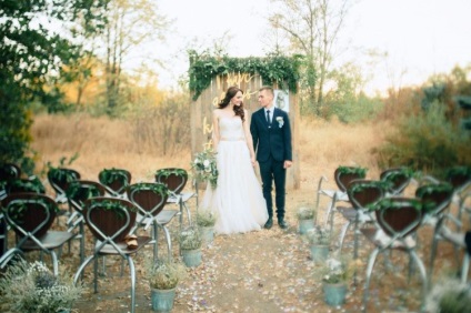 Nunta în grădină stil înflorit - romantic și frumos