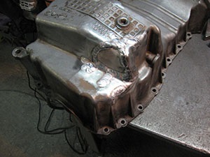 motor undertray Welding